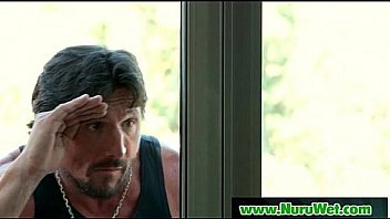 Nuru massage sex with busty asian babe 13