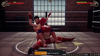 Furia vs ruby nf3d female mma combat battle
