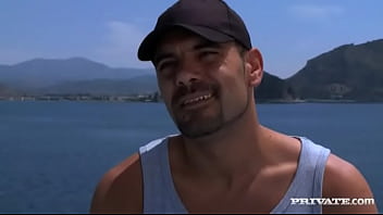 Sophia santi on a ship penetrated while masturbating