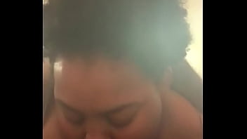 Trying out new ways this thot can suck my dick