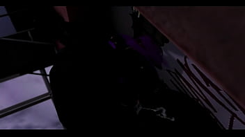 Black pussy creamed in public alley outdoors