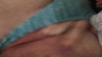 Playing with my clit