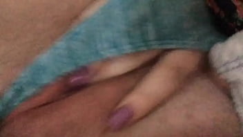 Playing with my clit