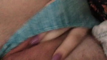 Playing with my clit