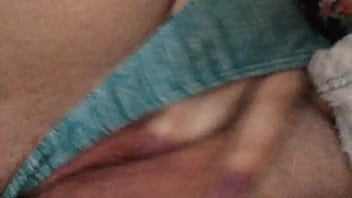 Playing with my clit