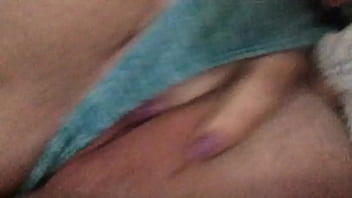 Playing with my clit