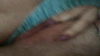 Playing with my clit