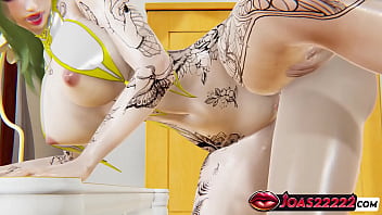 Diana The Sexy Elf – 3d Hentai Animation Of Big Tits Side Sex On The Floor And Sofa Cowgirl Hard Fuck With Tight Pussy Creampie In Honey Select 2 thumbnail