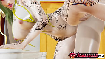 Diana The Sexy Elf – 3d Hentai Animation Of Big Tits Side Sex On The Floor And Sofa Cowgirl Hard Fuck With Tight Pussy Creampie In Honey Select 2 thumbnail