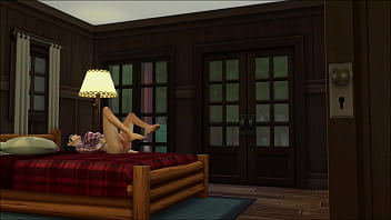 Cuckold voyeur view through window