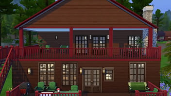 Cuckold voyeur view through window