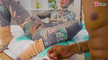 Alternative babe loves fucking bbc