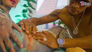 Alternative babe loves fucking bbc