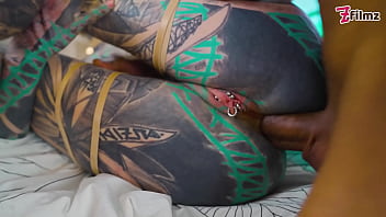 Alternative babe loves fucking bbc