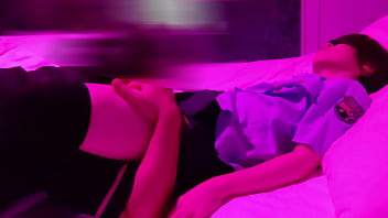 素人ハメ撮り 婦人警官に目隠ししてエロい事したい フル動画 フェラ クンニ 中出し