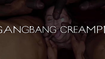 Lustful honey takes multiple cocks for cum blast Lustful honey takes multiple cocks for cum blast