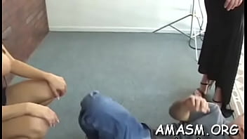 Dazzling maiden gets juicy tits played