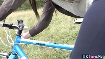 Spunked stockings brit