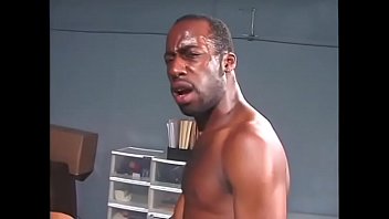 Horny Black Guy Takes Two Cock In His Holes Then Cumed On Face thumbnail