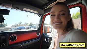 Slutty blondie teen gf suck her friend dick and masturbate in front of him