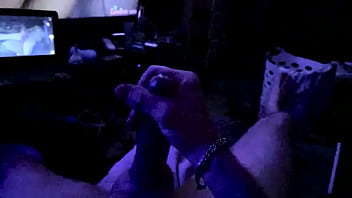 Slow blast off from sp n cock