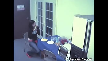 Staff room masturbator