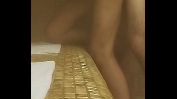 Trailer hard fuck in the sauna with hot latina