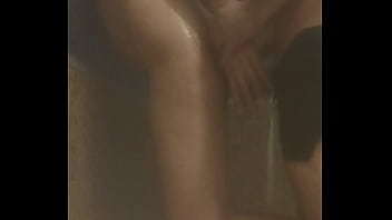 Trailer hard fuck in the sauna with hot latina