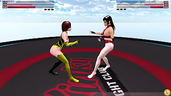 Melody vs chimera kinky fight club lesbian sex sexfight