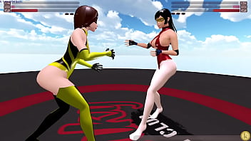 Melody vs chimera kinky fight club lesbian sex sexfight