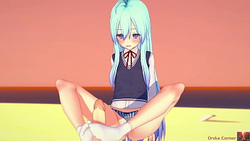 Sex at the beach young cute 19 year old blue haired girl fucked hard missionairy in koikatsu