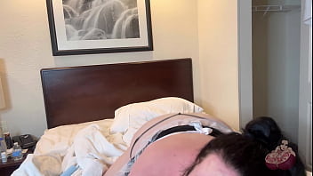 Maid rubs her pussy all over your pillow