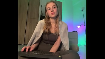 Pink pussy masturbating with blond girl