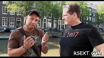 Hot tattooed honey gives head