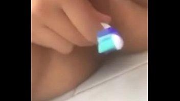 Masturbada en el baño