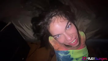 Cute brunette sisi pesos gets pounded by bruno dickemz and rome major