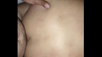 The bull banging the desi hotwife while the cuck lay beside her