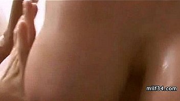 Horny big tit blonde milf nails a stud