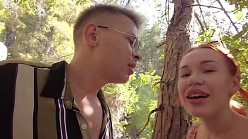 Outdoor sex in the woods with girl i just met