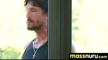 Naughty chick gives an amazing japanese massage 26