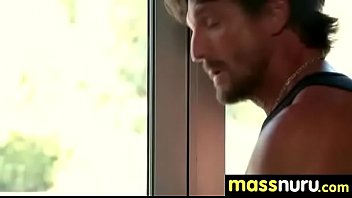 Naughty chick gives an amazing japanese massage 26