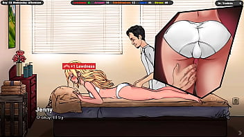 A sweet girl named jenny becomes a slutty whore in the subway a fitting room and a massage parlor