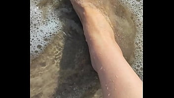 Beach sun and divine feet