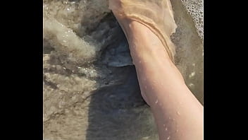 Beach sun and divine feet