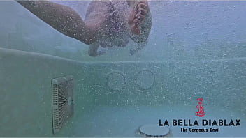 Relaxing milf jacuzzi soak with lofi melodies