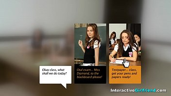 Interactive babe fucking