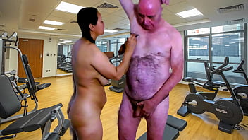 Preview of shaved in the gym with agarabas and olpr