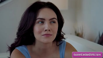 Petite blonde lesbo teen getting horny and fuck her friend