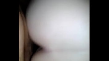 Slut takes big white cock