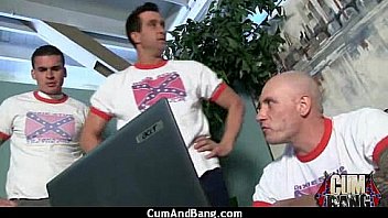 Amazing interracial group deepthroat 29